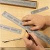 JessEm 07410 Stainless Steel 6” Precision Ruler with Patented Flex Grip and Fade Resistant Markings - 3 of 4