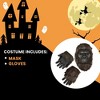 InSpirit Designs Godzilla x Kong Mask and Gloves Kong Adult Costume | One Size Fits Most - 4 of 4