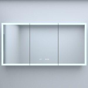 Sapphtopaz Rectangle Bathroom Mirror, Vanity Mirror with Medicine Cabinet, Recessed/Surface Mount Mirrors for Bathroom, Over Sink, Bedroom - 1 of 4
