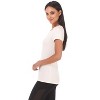 Rekucci Short Sleeve Scoop Neck Stretch T-Shirt for Women - 2 of 3