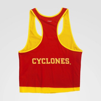 NCAA Iowa State Cyclones Double Mesh Layer Tank Top - Crimson L