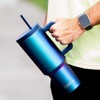 Cubitt Insulated Stainless Steel 40 oz Tumbler with Handle and Straw Lid, Cupholder friendly - 3 of 4