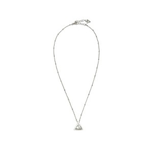 DIPHDA™ Luxury Satellite Necklace - Handmade Triangle White Howlite Crystal/ Gemstone Pendant Jewelry (Gold) - 1 of 3
