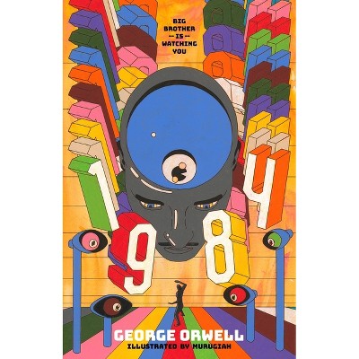 Nineteen Eighty-Four - (Faber Illustrated Classics) by  George Orwell (Hardcover)