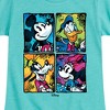 Girls' - Disney - Mickey Friends Urban Fitted Short Sleeve Graphic T-Shirt - 2 of 4