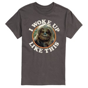 Men's - Star Wars - I Woke Up Like This Chewie Short Sleeve Graphic T-Shirt - 1 of 4