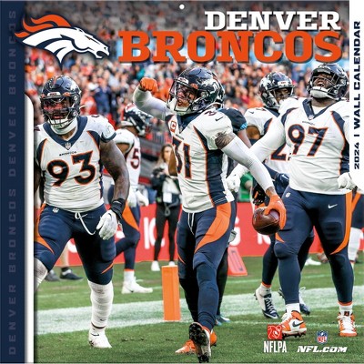 : Denver Broncos 2022 Wall Calendar: 9781469385839: Sports &  Outdoors