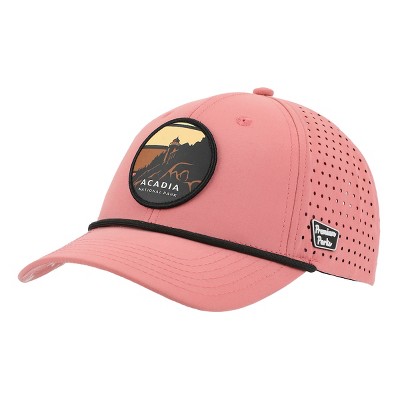 Acadia National Park Pink 6-Panel Unstructured Hat