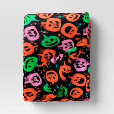 Pumpkins Plush Creature Feature Throw - Hyde and EEK! Boutique™
