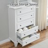 5 Drawer Dresser for Bedroom, 48" Tall Wood Dresser & Chests of Drawers with Deep Drawers - 4 of 4