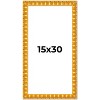 PosterPalooza | 15x30 Bamboo Picture Frame, UV Acrylic, 4 Finishes - Brown, Black, Gold, and Natural - 2 of 4