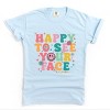 Simply Sage Market S.W.Smiley Happy To See Your Face  Garment Dyed Tee - 2 of 4