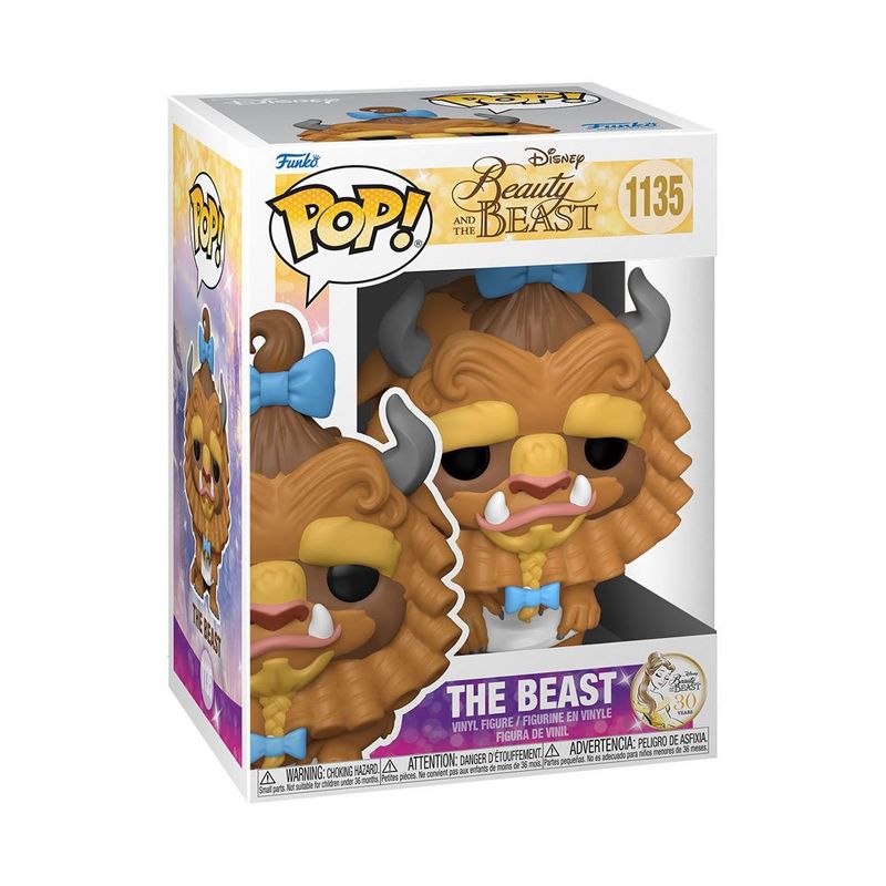 Funko 2 pack Disney Beauty and The Beast: Belle and The Beast #1135, #1021, 3 of 4