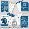 Big Dot of Happiness Happy Hanukkah - 4 Chanukah Holiday Party Games - 10 Cards Each - Gamerific Bundle - 2 of 4
