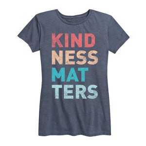Women's - Instant Message - Kindness Matters Short Sleeve Graphic T-Shirt - 1 of 4