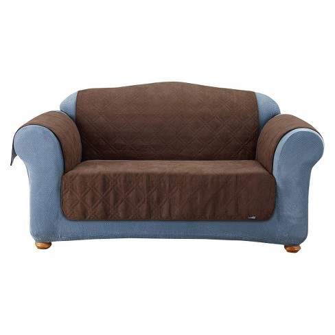 Furniture Friend Suede Sofa Furniture Protector Chocolate Sure