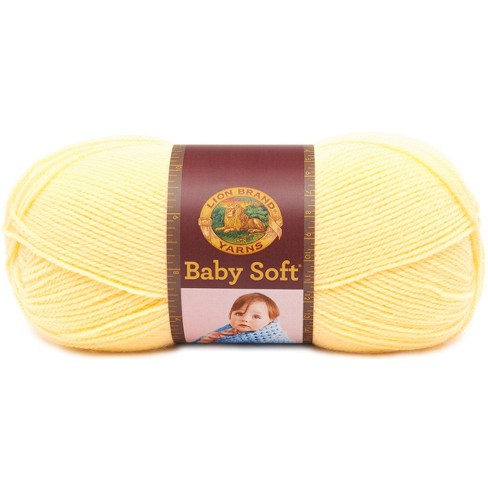 Lion Brand Baby Soft Yarn-lemonade : Target