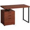 Sapphtopaz Modern Home Office Desks Computer Desk with Storage Drawers Writing Desk Gaming Desk Office Desk for Home Office - 2 of 4