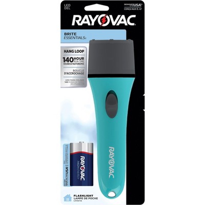 Rayovac Brite Essentials 1D LED Flashlight w/ VBJ1D-B