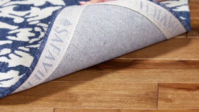 Elegant Azure 8' x 10' Hand-Tufted Wool Cotton Blend Area Rug