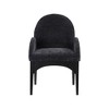 Meridian Furniture,Waldorf Chenille Fabric Dining Chair - 3 of 4