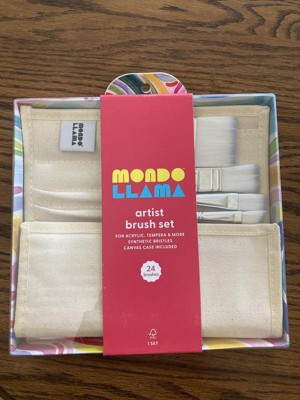8ct Foam Brush Variety Pack - Mondo Llama™