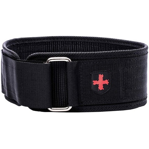 Harbinger 4 Padded Leather Weight Lifting Belt - Medium