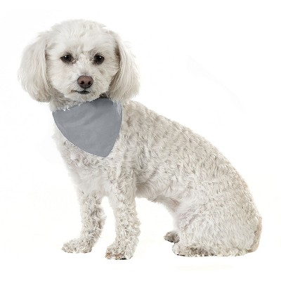 Qraftsy 3 Pack Solid Cotton Pet Bandana Triangle Bibs  - Small & Medium Pets