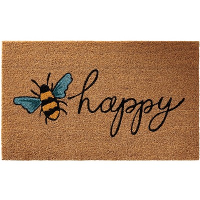 Nourison Casa Bella NC461 Bee Happy Door Mat - Multicolor 1'6"X2'6"