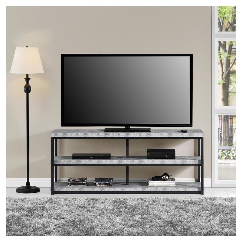 Meyers TV Stand for TVs up to 65&#34; Concrete Gray - Room &#38; Joy, 5 of 10