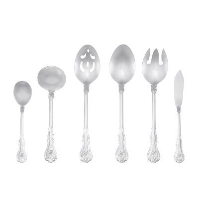 Riverridge® 46pc Monogram Bouquet Silverware Set A-z : Target