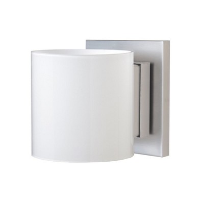Besa Lighting Pogo 1 - Light Sconce in  Satin Nickel