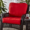 Kensington Garden 2pc Outdoor Chair Back Cushion Set - 2 of 4