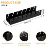 Unique Bargains Acrylic No Installation Space Saving Multi-functional Hat Rack 2 Pcs - 2 of 4