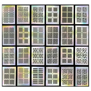 Wrapables 24 Designs Holographic Manicure Nail Art - 1 of 4