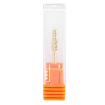 Unique Bargains 3/32 Inch Small Cone Bit Electric Nail Drill File Cuticle Cleaner Tool for Rotary Nail Drill Machine Manicure Pedicure Polishing Kit