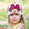 Minnie Mouse Baseball Cap, Toddler Girls, Age 2-4- Pink/White - image 2 of 4