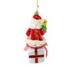 Christopher Radko Company 5.0 Inch Festive Visitor Dated 2007 Festival Of Trees Tree Ornaments - 2 of 3