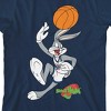Bioworld Space Jam Bugs Bunny Youth Navy Blue Crew Neck Tee - 2 of 3