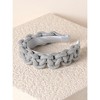 Shiraleah Braided Headband, Silver - 2 of 3