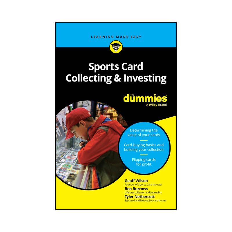 Sports Card Collecting & Investing for Dummies - by  Geoff Wilson & Ben Burrows & Tyler Nethercott (Paperback), 1 of 2