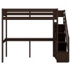 YOOCOZZ Twin Size Loft Bed with Built-in Desk and Storage Staircase - 4 of 4