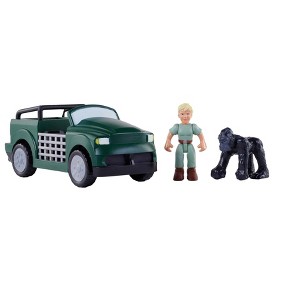 Wild Republic Green Guardians Gorilla Figurines, 3 Pieces - 1 of 1