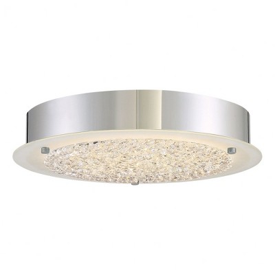 Quoizel Lighting Blaze 1 - Light Semi-Flush Mount in  Polished Chrome