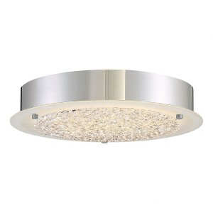 Quoizel Lighting Blaze 1 - Light Semi-Flush Mount in  Polished Chrome - 1 of 4