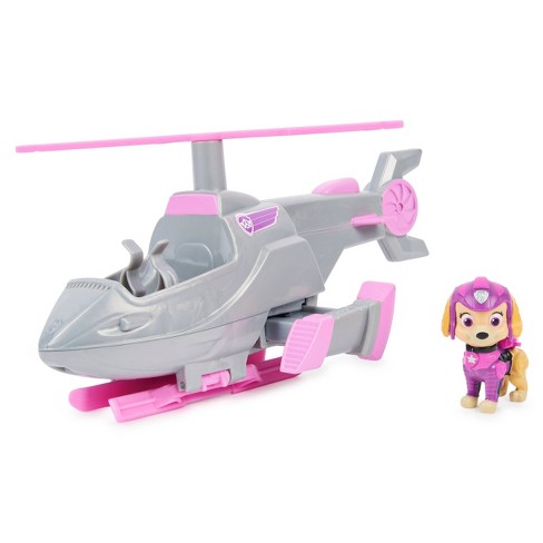 paw patrol skyes high flying copter