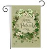 Briarwood Lane St. Patrick's Day Garden Flag 12x18 For Outdoor Lucky Wreath St. Patrick's For St. Patrick's Day Garden Flag Flags For Outside - 2 of 3
