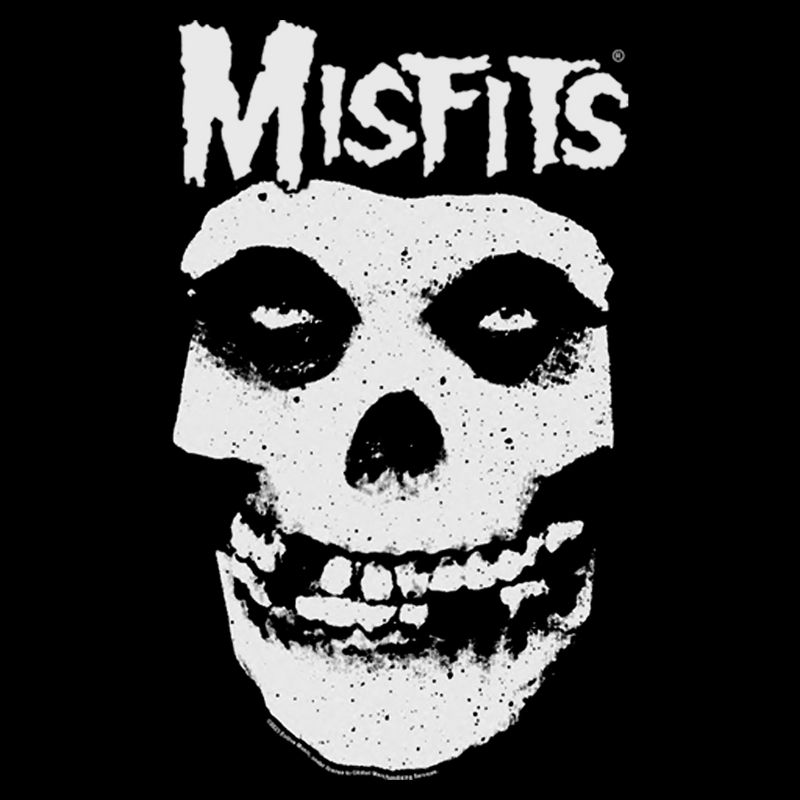 Men's Misfits Classic Fiend Skull Logo T-Shirt, 2 of 6