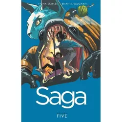 Saga, Volume 5 - by  Brian K Vaughan (Paperback)