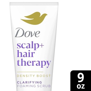 Dove Beauty Clarifying Foaming Scalp Repairing Hair Scrub - 9oz - 1 of 4